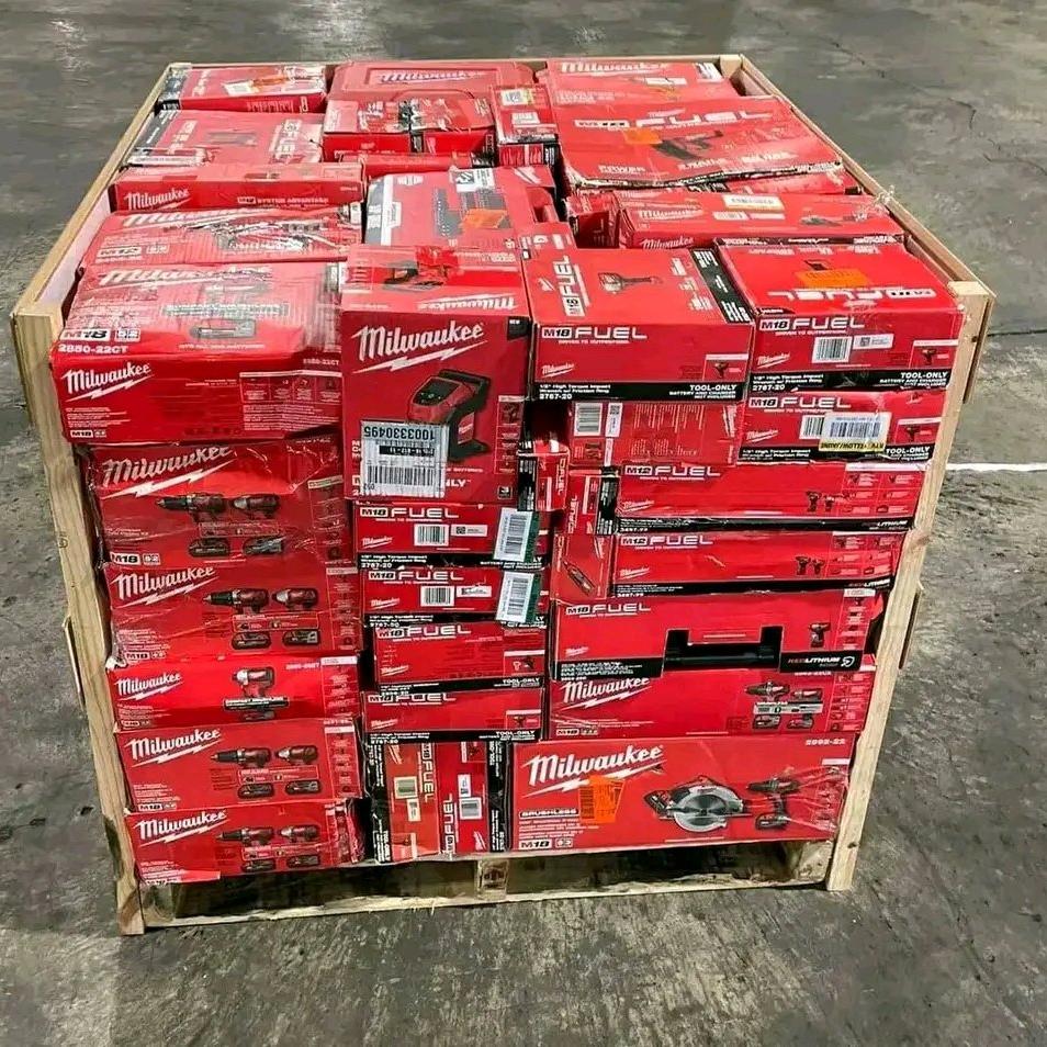 💥Stock is running low！！💥  MIXED TOOLS PALLET – LOT ID: 241005 – Untested Customer Return